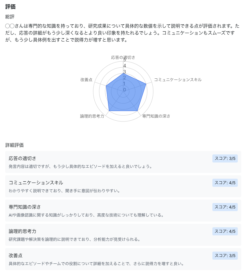 学生評価・分析機能